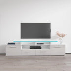 Evora Modern TV Stand with LED Light System