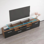 Evora Modern TV Stand with LED Light System