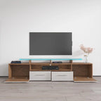 Evora Modern TV Stand with LED Light System