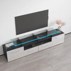 Evora Modern TV Stand with LED Light System