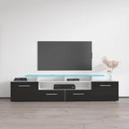Evora Modern TV Stand with LED Light System