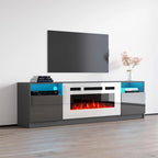Strick & Bolton Amsden Electric Fireplace TV Stand