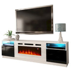 Strick & Bolton Amsden Electric Fireplace TV Stand