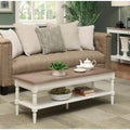 Convenience Concepts French Country Coffee Table with Shelf