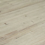 Hudson 79  Rectangular Reclaimed Pine Modern Honeycomb Pedestal Base Dining Table