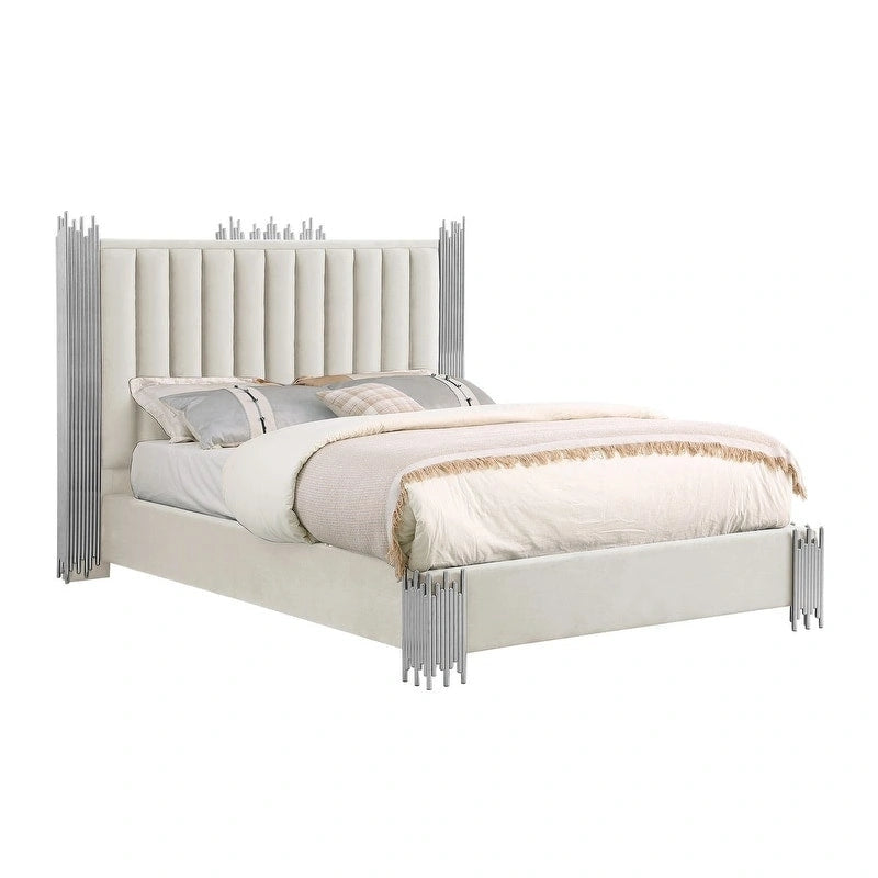 Best Quality Furniture Velvet Platform Beds