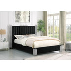 Best Quality Furniture Velvet Platform Beds