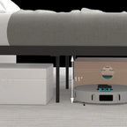 CUSchoice Metal Bed Queen in Black and Antique Brown Finishes