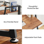 Eureka Ergonomic No Assembly Folding Desk