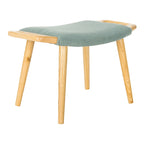 SAFAVIEH Zipora Beige/ Natural Mid-Century Bench - 11.8  x 24.6  x 15.4  - 12Wx25Dx15H