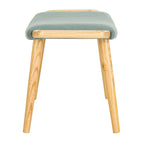 SAFAVIEH Zipora Beige/ Natural Mid-Century Bench - 11.8  x 24.6  x 15.4  - 12Wx25Dx15H