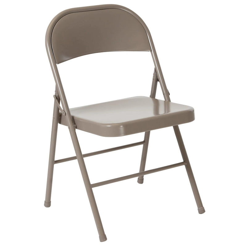 2 Pack Double Braced Metal Folding Chair