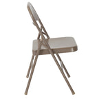 2 Pack Double Braced Metal Folding Chair