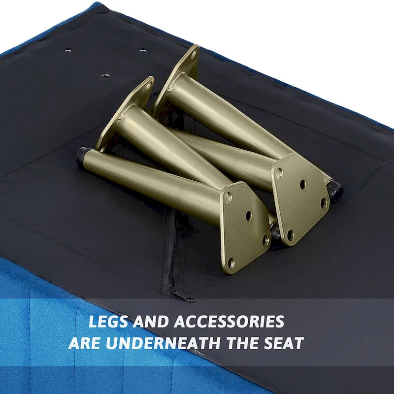 46  Modern Upholstered Bed and Entryway Bench with Padded Velvet Seat