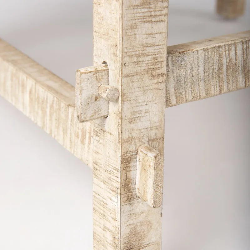 Rosie Blonde Solid Wood 36  Round Coffee Table - 36 L x 36 W x 16 H