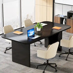 63  Executive Desk, Large Computer Desk Modern Home Office Desk