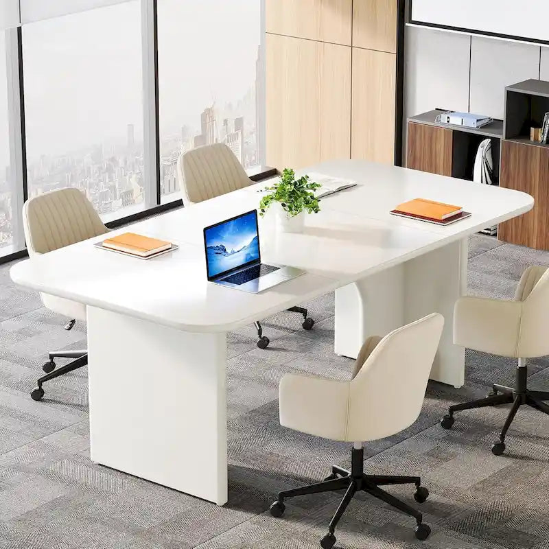 63  Executive Desk, Large Computer Desk Modern Home Office Desk