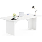 63  Executive Desk, Large Computer Desk Modern Home Office Desk