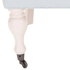 SAFAVIEH Chrissy Tufted Beige Petite Arm Chair - 23.6  x 28.7  x 34.6  - 24Wx29Dx35H