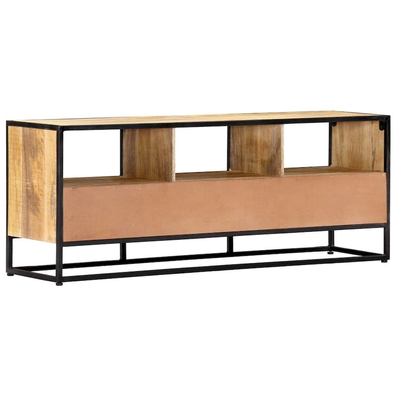 vidaXL TV Stand 47.2 x11.8 x17.7  Solid Wood Mango