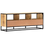 vidaXL TV Stand 47.2 x11.8 x17.7  Solid Wood Mango