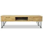 vidaXL TV Stand 47.2 x13.8 x13.8  Solid Teak