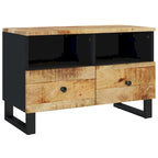 vidaXL TV Stand 27.6 x13 x18.1  Solid Wood Mango