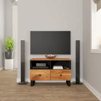 vidaXL TV Stand 27.6 x13 x18.1  Solid Wood Mango