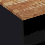 vidaXL TV Stand 27.6 x13 x18.1  Solid Wood Mango