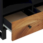 vidaXL TV Stand 27.6 x13 x18.1  Solid Wood Mango