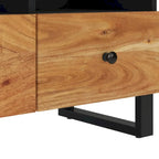vidaXL TV Stand 27.6 x13 x18.1  Solid Wood Mango