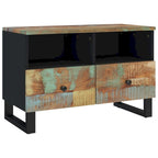 vidaXL TV Stand 27.6 x13 x18.1  Solid Wood Mango