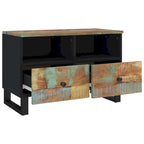 vidaXL TV Stand 27.6 x13 x18.1  Solid Wood Mango