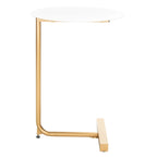 SAFAVIEH Aline Round Side Drink C-Table - 17.7  W x 17.7  L x 25  H - 18Wx18Dx25H