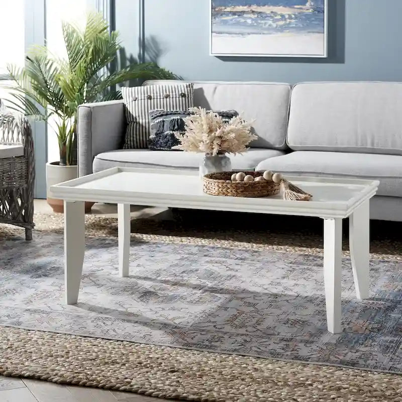 SAFAVIEH Asthildur Coffee Table - 47  L x 24  D x 20  H - 47Wx24Dx20H