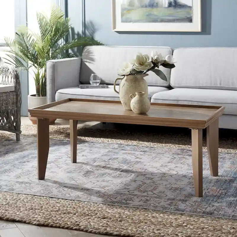 SAFAVIEH Asthildur Coffee Table - 47  L x 24  D x 20  H - 47Wx24Dx20H