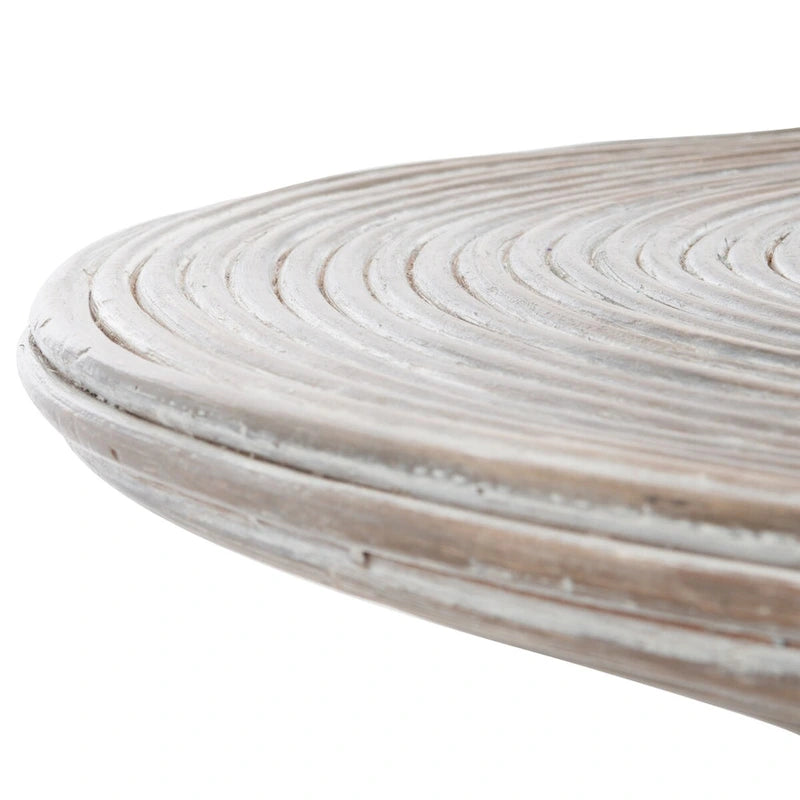 SAFAVIEH Zinca Pedestal Metal Round Coffee Table - 31.5  W x 31.5  L x 17.7  H - 32Wx32Dx18H