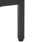 SAFAVIEH Alyse 2-Drawer 2-Shelf Entertainment Media Stand (Fits Up To 65  Flatscreen TV) - 60.4 In. x 15.6 In. x 24.8 In.