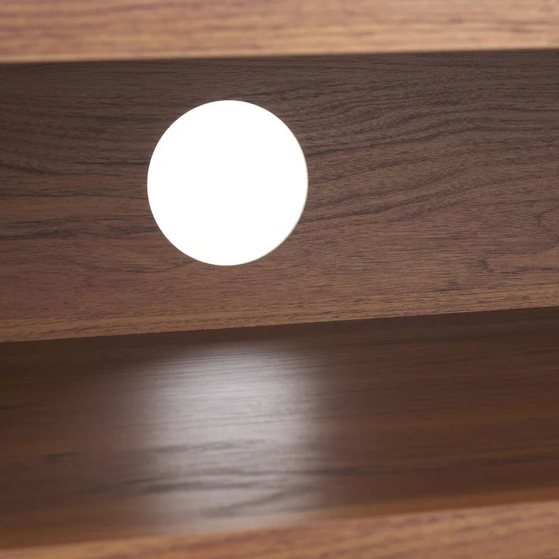 SAFAVIEH Alyse 2-Drawer 2-Shelf Entertainment Media Stand (Fits Up To 65  Flatscreen TV) - 60.4 In. x 15.6 In. x 24.8 In.