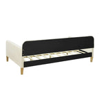 Twin Size Upholstered Dayed with 4 Support Legs