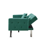 Linen Convertible Sofa