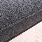 Single Rectangle Ottoman Tufted Lamb Fleece Foot Stool