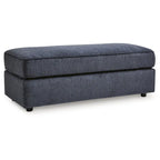 Signature Design by Ashley Albar Place Blue Oversized Accent Ottoman