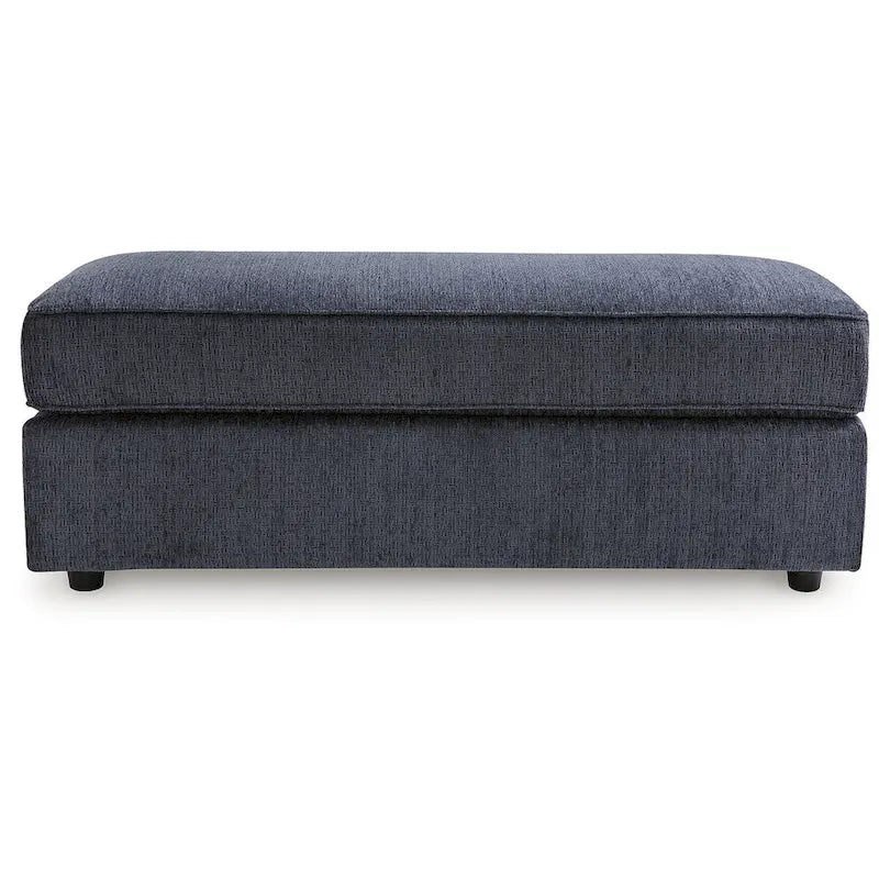 Signature Design by Ashley Albar Place Blue Oversized Accent Ottoman
