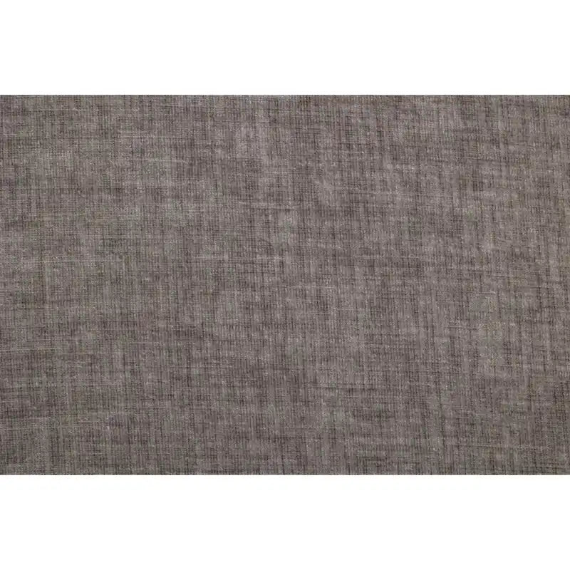 Chenille Fabric Swivel Accent Armchair Barrel Chair With Black Powder Coating Metal Ring