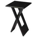 Handmade Hammond Black Folding Table (India)