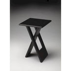 Handmade Hammond Black Folding Table (India)