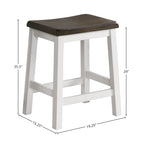 Kona 24  Backless Counter Stool (Set of 2)