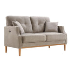 2 Seater Loveseat,USB Charge