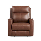 Hydeline Vienna Zero Gravity Power Recline and Headrest Top Grain Leather Recliner